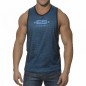 ES TS041  DEBARDEUR  MESH COMBI LOW RIDER BLEU SURF