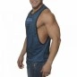 ES TS041  DEBARDEUR  MESH COMBI LOW RIDER BLEU SURF