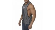 ES TS041  DEBARDEUR  MESH COMBI LOW RIDER BLANC