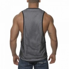 ES TS041  DEBARDEUR  MESH COMBI LOW RIDER GRIS