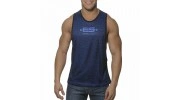 ES TS041  DEBARDEUR  MESH COMBI LOW RIDER BLEU ROYAL