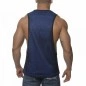 ES TS041  DEBARDEUR  MESH COMBI LOW RIDER BLEU ROYAL