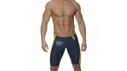 ES SP020  SHORT RUNNING SPORT  NOIR/TURQUOISE