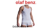 OLAF BENZ - DEBARDEUR RED1313 SPORTSHIRT BLANC