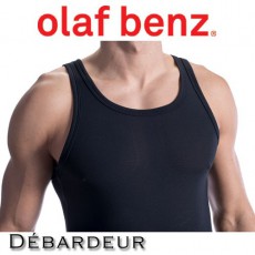 OLAF BENZ - DEBARDEUR RED1313 SPORTSHIRT NOIR