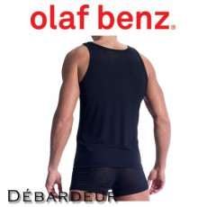 OLAF BENZ - DEBARDEUR RED1313 SPORTSHIRT NOIR