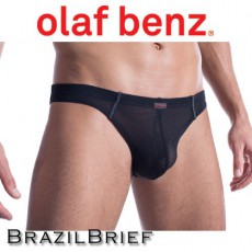 OLAF BENZ - SLIP RED1313 BRAZILBRIEF NOIR
