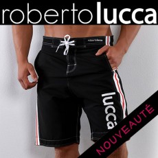 ROBERTO LUCCA - SHORT DE BAIN RL130009 NOIR