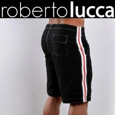 ROBERTO LUCCA - SHORT DE BAIN RL130009 NOIR