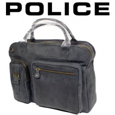 POLICE – GRANDE BESACE LIGNE BOLD BRIEFCASE NOIRE PB0898-01