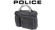 POLICE – GRANDE BESACE LIGNE BOLD BRIEFCASE NOIRE PB0898-01