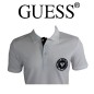 GUESS - POLO BLANC LOGO ROND