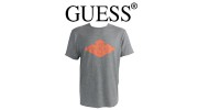 GUESS - T-SHIRT GRIS CHINE ORIGINAL