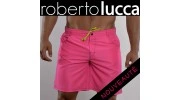 ROBERTO LUCCA - SHORT DE BAIN EFFET JEANS RL1310 MILANO ROSE