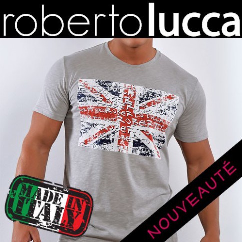ROBERTO LUCCA - T SHIRT UK GRIS