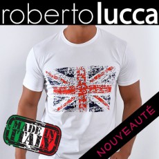 ROBERTO LUCCA - T SHIRT UK BLANC
