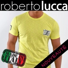 ROBERTO LUCCA - T SHIRT LUCAS SUNNY JAUNE