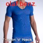 OLAF BENZ - RED1315 T SHIRT V NECK OCEAN