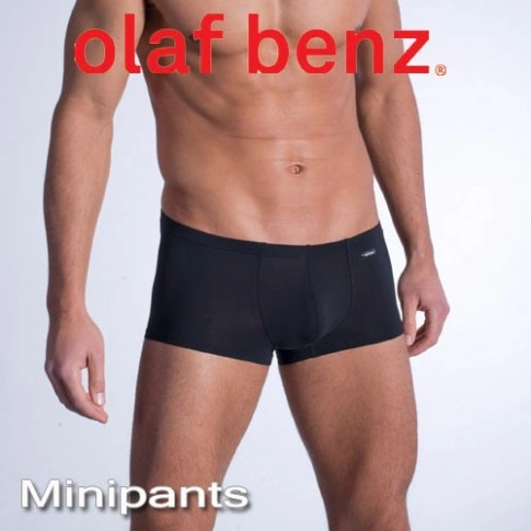 BOXER NOIR  MINIPANTS RED0965 - OLAF BENZ