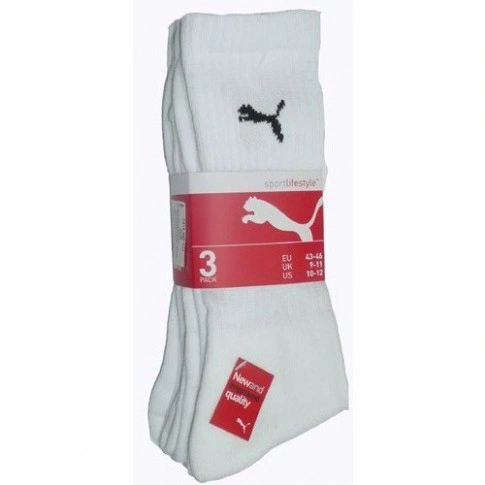 CHAUSSETTES PACK DE 3 PAIRES SPORT BLANC - PUMA
