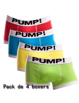 PUMP! Pack de 4 Bright Light