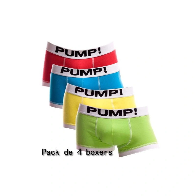 PUMP! Pack de 4 Bright Light