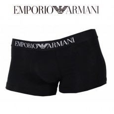 EMPORIO ARMANI BOXER NOIR STRETCH COTON