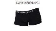 EMPORIO ARMANI BOXER NOIR STRETCH COTON