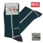 DIESEL - CHAUSSETTES VERT GRIS FRESH & BRIGHT