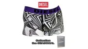 DIESEL - BOXER COTON THEM ALL BLANC NOIR VIOLET THE SEASONAL