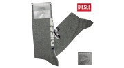 DIESEL - CHAUSSETTES GRISES  CALZINO  THE SEASONAL