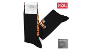 DIESEL - CHAUSSETTES NOIRES  CALZINO  THE SEASONAL
