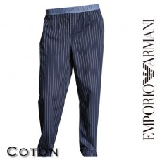 ARMANI PANTALON D’INTERIEUR RAYE MARINE