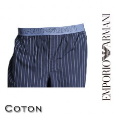 ARMANI PANTALON D’INTERIEUR RAYE MARINE