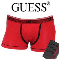 GUESS - BOXER HOMME ROUGE EDITION SPECIALE NOEL 2013