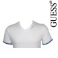 GUESS - T-SHIRT NEW SHINY BLANC