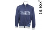 GUESS - VESTE ZIPPEE MARINE MIX AND MATCH