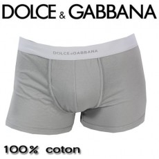 DOLCE&GABBANA - BOXER HOMME REGULAR GRIS CLAIR