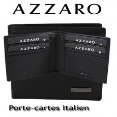 AZZARO - PORTE-CARTES ITALIEN - LIGNE LORIS