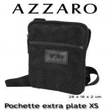 AZZARO - POCHETTE EXTRA PLATE XS - LIGNE CHROME