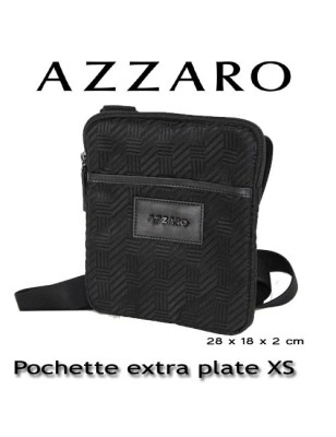 AZZARO - POCHETTE EXTRA PLATE XS - LIGNE CHROME