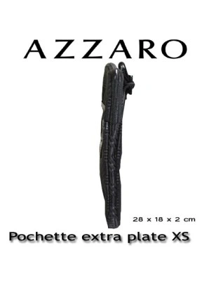 AZZARO - POCHETTE EXTRA PLATE XS - LIGNE CHROME