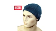DIESEL -  BONNET COURT  EN LAINE PEGASO VERT