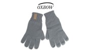 OXBOW - GANTS EN MAILLE GRIS ARENI
