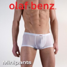 OLAF BENZ - BOXER RED1201 MINIPANTS BLANC