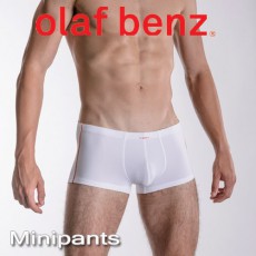 OLAF BENZ - BOXER RED1369 MINIPANTS BLANC