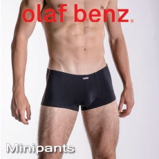 OLAF BENZ - BOXER RED1369 MINIPANTS NOIR