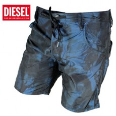 DIESEL - SHORT DE BAIN ET DE VILLE KROOBEACH BLEU