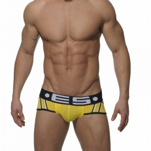 ES UN027 SLIP JAUNE A DOUBLE PUSH UP