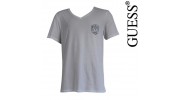 GUESS - T SHIRT ROCK SAILOR BLANC COL EN V